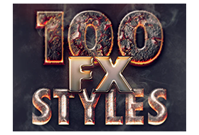 100 Layer Styles Bundle