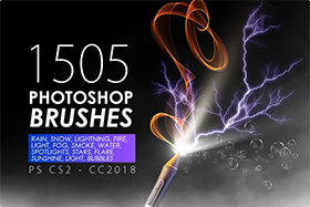 1505 Visual Effect Photoshop Brushes