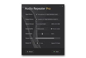 برنامج CrownSoft Audio Repeater Pro 1.5.7