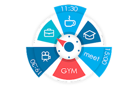 Sectograph. Day & Time planner 5.37.1 [Pro] [Mod Extra] (Android)