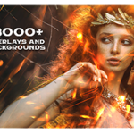 SuperMassive Bundle: 13,000+ Overlays & Backgrounds