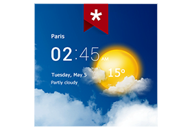 Transparent Clock weather Pro 6.12.00 [مدفوع] [Premium] [Mod Extra] (Android)