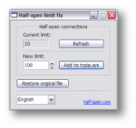 half-open