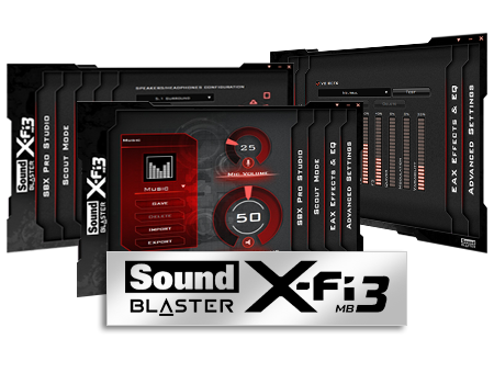 windwos 10 sound blaster x fi mb3 crack